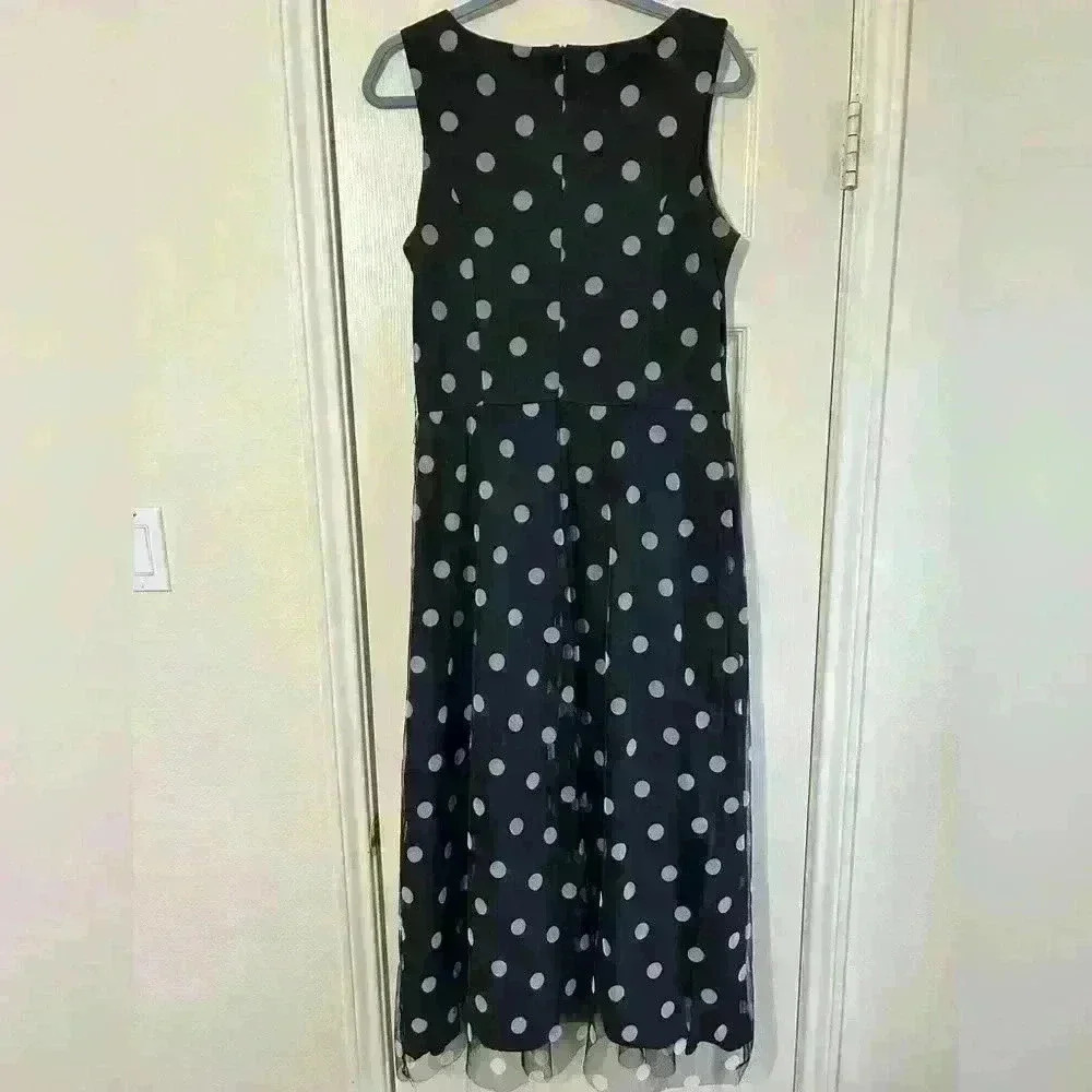 Jessica Howard Fit & Flare Sleeveless Dress Sz 12 - Picture 3 of 5